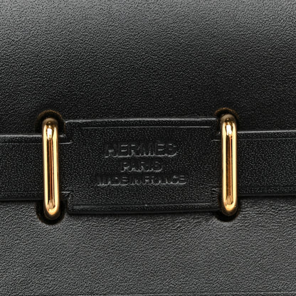 Hermes Military Toile Vache Hunter Herbag Zip Retourne 20 Ecru Black 6 of 11