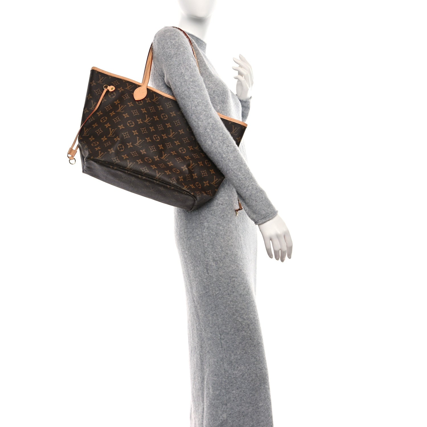Louis Vuitton Monogram Neo Neverfull MM Pivoine 2 of 9