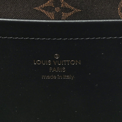 Louis Vuitton Calfskin Monogram Embossed Utility Crossbody Black 7 of 12