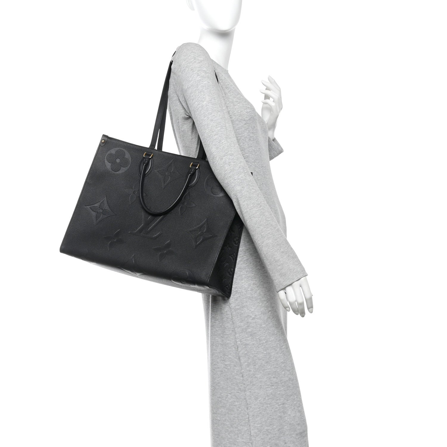 Louis Vuitton Empreinte Monogram Giant Onthego GM Black 2 of 11