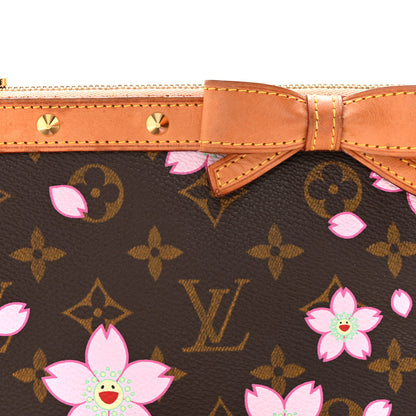 Louis Vuitton Monogram Cherry Blossom Pochette Accessories Brown 8 of 16