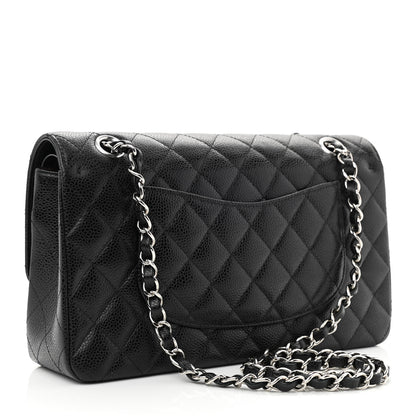 Chanel Caviar Quilted Medium Double Flap Black 3 of 10