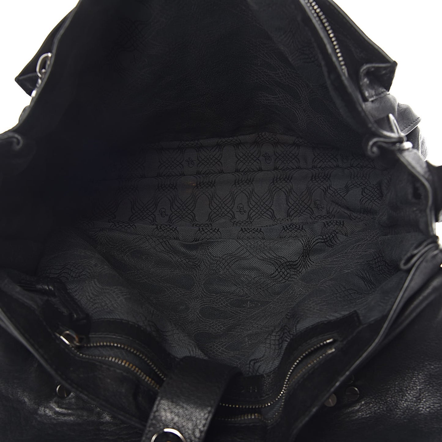 Lambskin PS1 Large Satchel Black