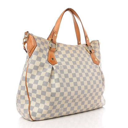 Louis Vuitton Damier Azur Evora MM 2 of 9