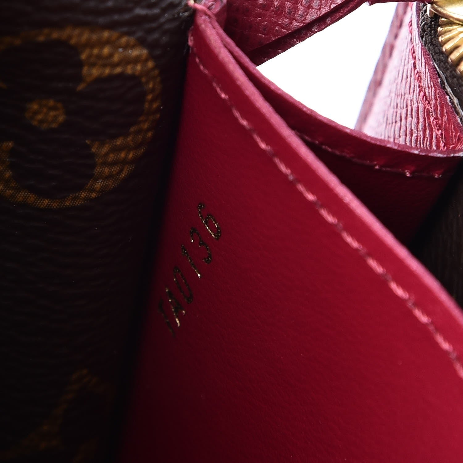 Louis Vuitton Monogram Emilie Wallet Fuchsia 6 of 10