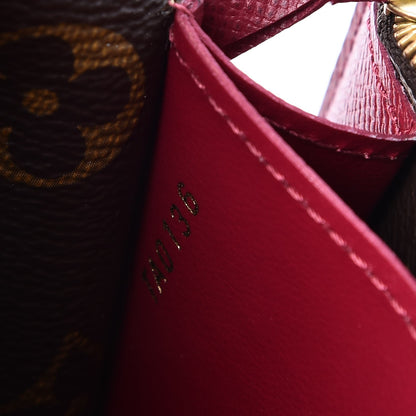 Louis Vuitton Monogram Emilie Wallet Fuchsia 6 of 10