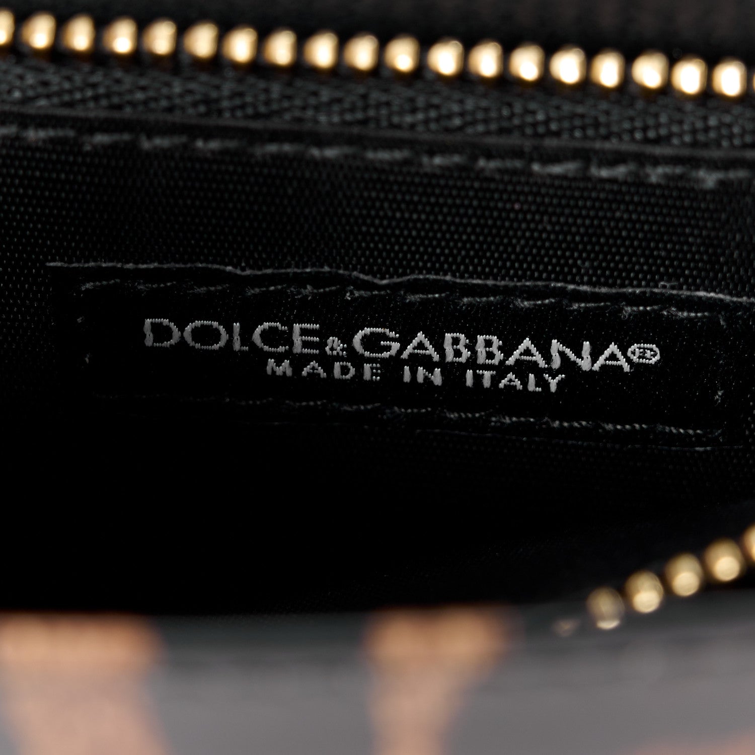 Dolce & Gabbana Patent Leopard Print Mini Miss Sicily Chain Wallet Brown Black Red 6 of 10