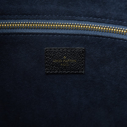 Louis Vuitton Empreinte Monogram Giant Neverfull MM Black 8 of 9