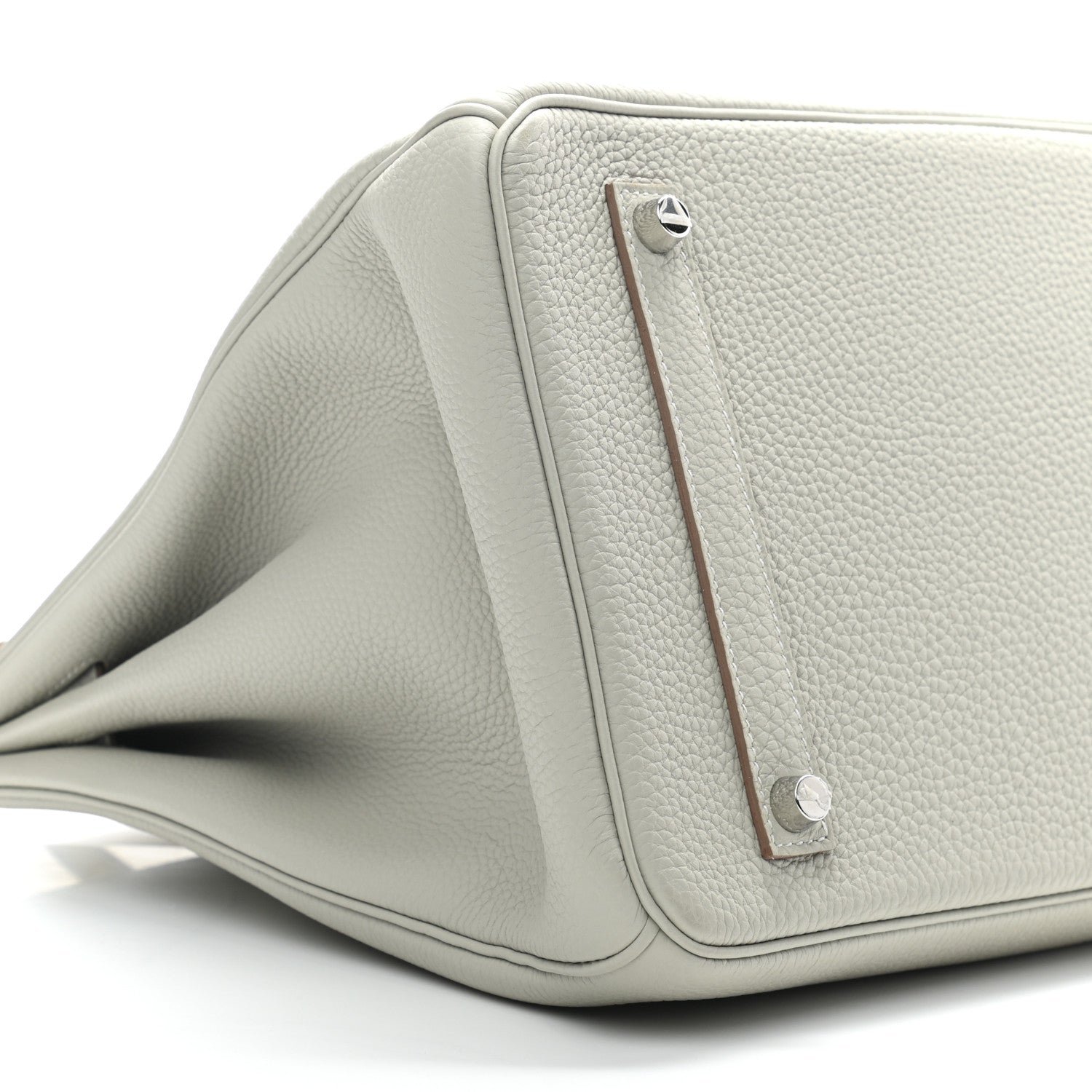 Hermes Togo Birkin 35 Gris Perle 7 of 8
