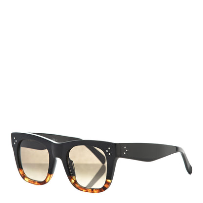 Celine Acetate Catherine Sunglasses CL41089/S Black Havana 1 of 7