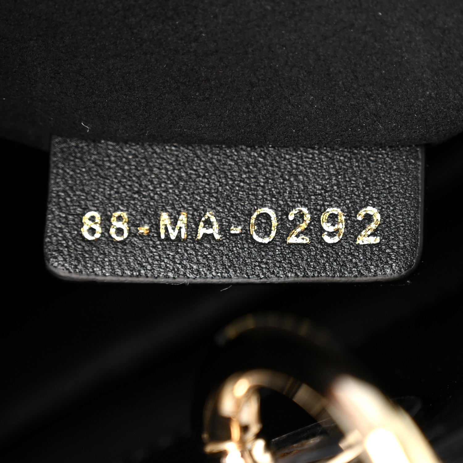 Christian Dior Lambskin Cannage Medium Lady Dior Black 7 of 10