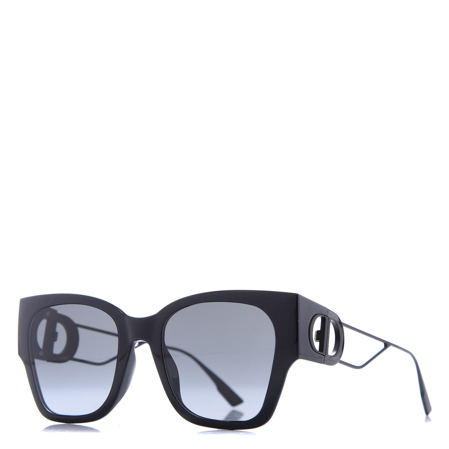 Rectangular 30 Montaigne 1 Sunglasses Black