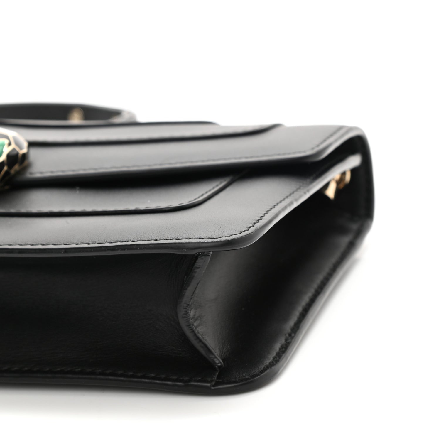 Calfskin Serpenti Forever Crossbody Black