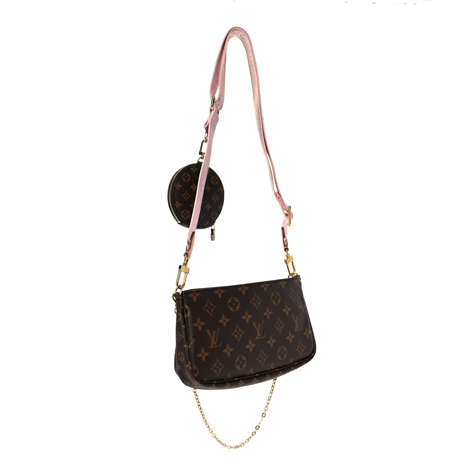 Louis Vuitton Monogram Multi Pochette Accessories Rose Clair 3 of 12