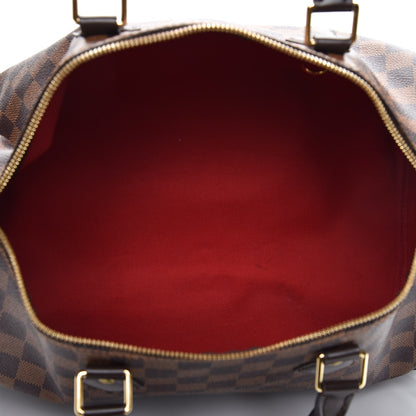 Louis Vuitton Damier Ebene Speedy Bandouliere 35 6 of 8