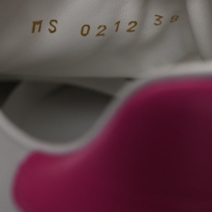 Louis Vuitton Monogram Time Out Sneakers 38 White Pink 9 of 13