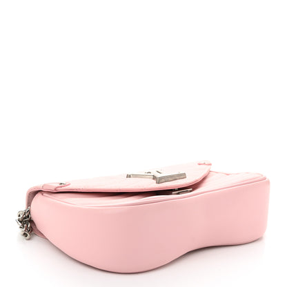 Louis Vuitton Calfskin New Wave Chain MM Smoothie Pink 4 of 11