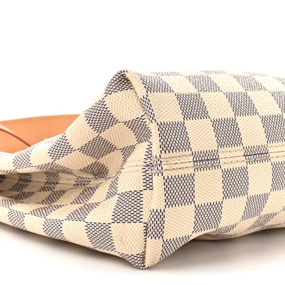 Louis Vuitton Damier Azur Graceful PM Rose Ballerine 9 of 15