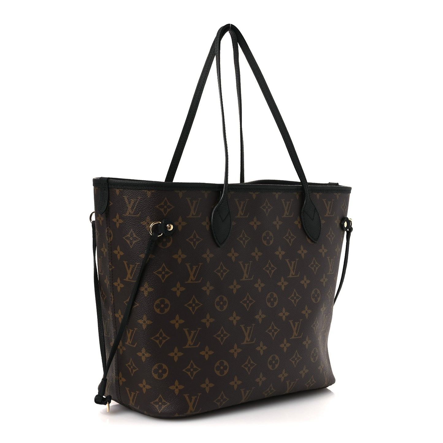 Monogram Calfskin Neo Neverfull Inside Out MM Black
