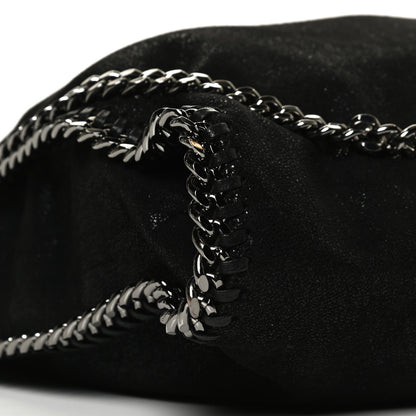 Stella McCartney Shaggy Deer Falabella Fold Over Tote Black 8 of 11