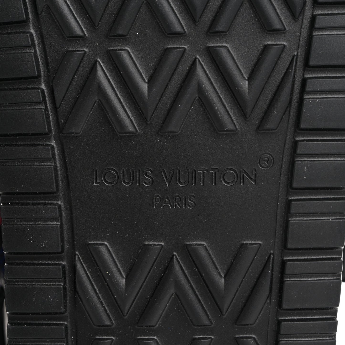 LV X TM Monogram Multicolor Sunset Flat Sandals 40 Black