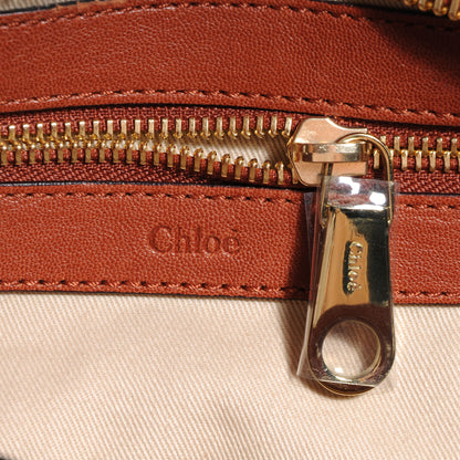 Chloe Leather Ethel Satchel Red Blush 6 of 9