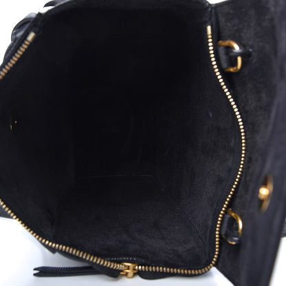 Celine Grained Calfskin Nano Belt Bag Black 5 of 9