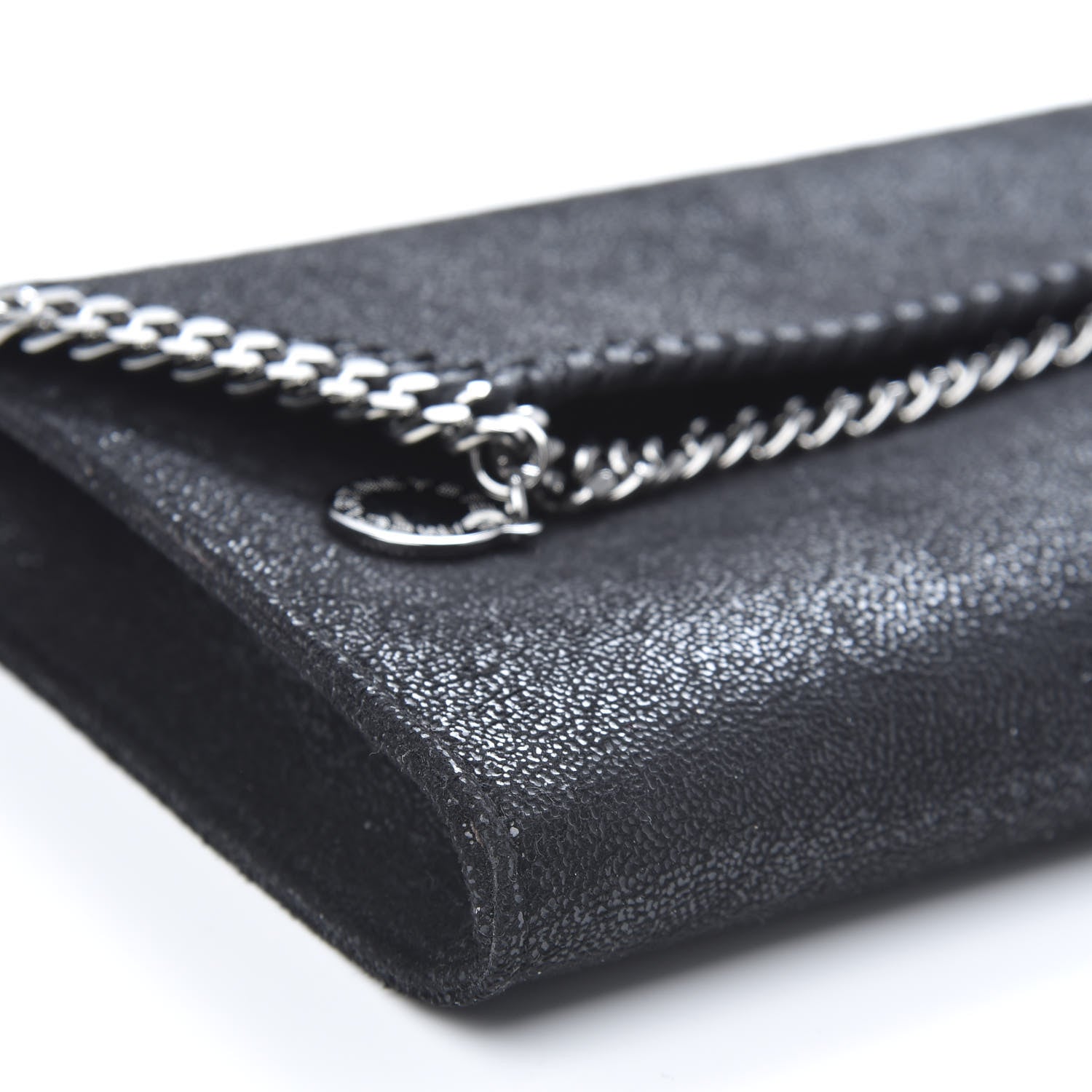 Stella McCartney Shaggy Deer Mini Falabella Crossbody Bag Black 7 of 8