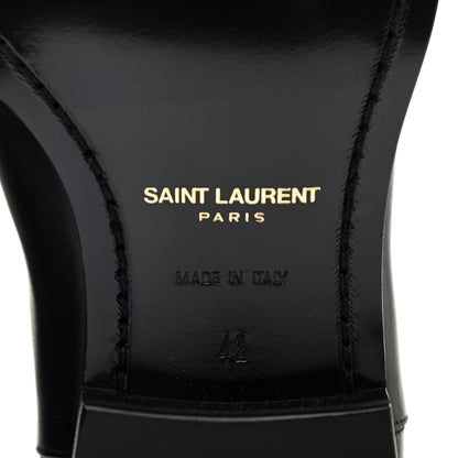 Saint Laurent Calfskin Mens Marrakesh Ankle Boots 42 Black 6 of 7