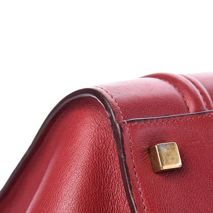 Celine Supple Calfskin Medium Phantom Luggage Red 17 of 21