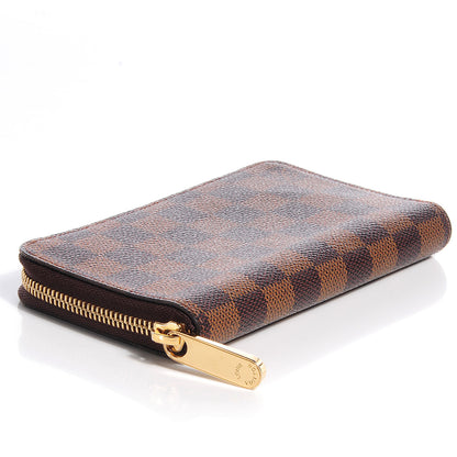 Louis Vuitton Damier Ebene Zippy Compact Wallet 4 of 8