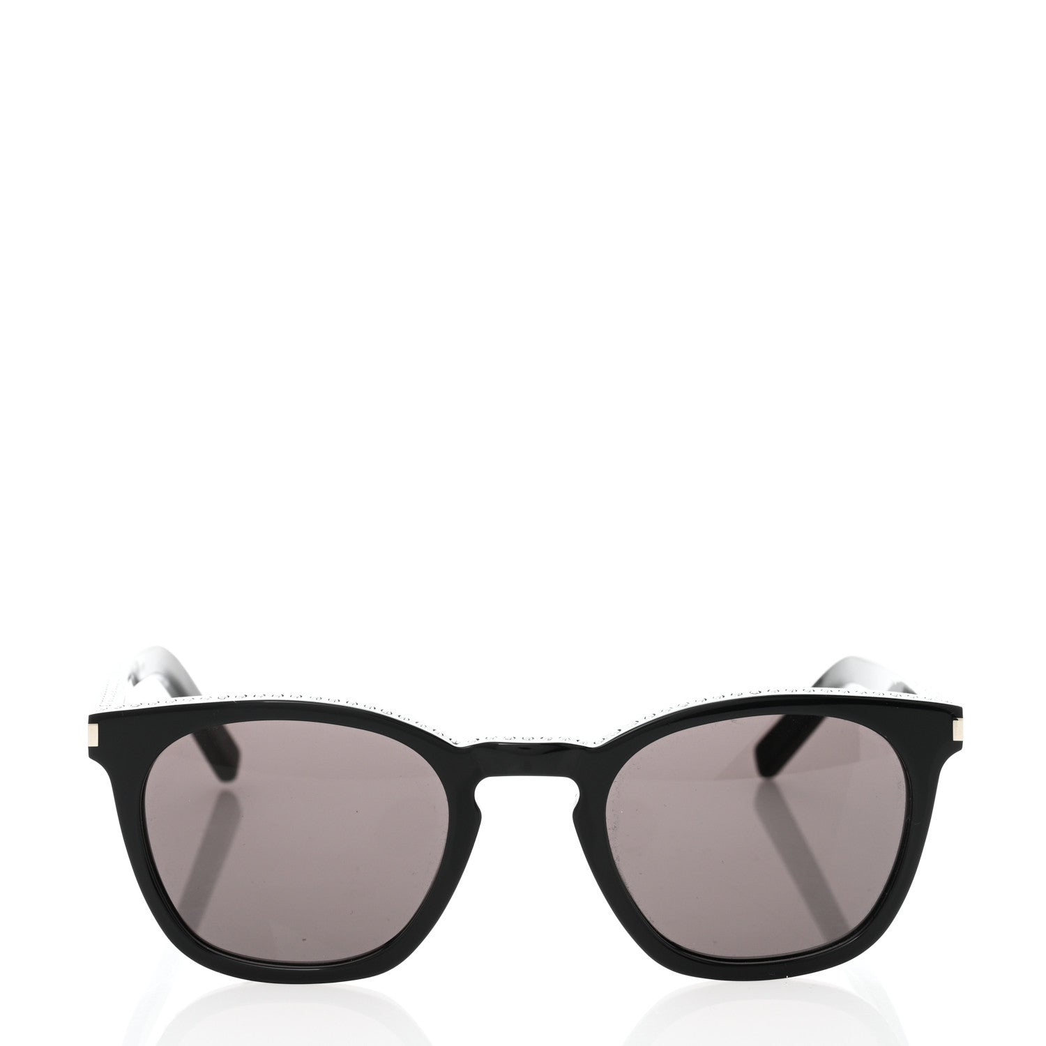 Saint Laurent Acetate Studded SL28 Sunglasses Black 2 of 8