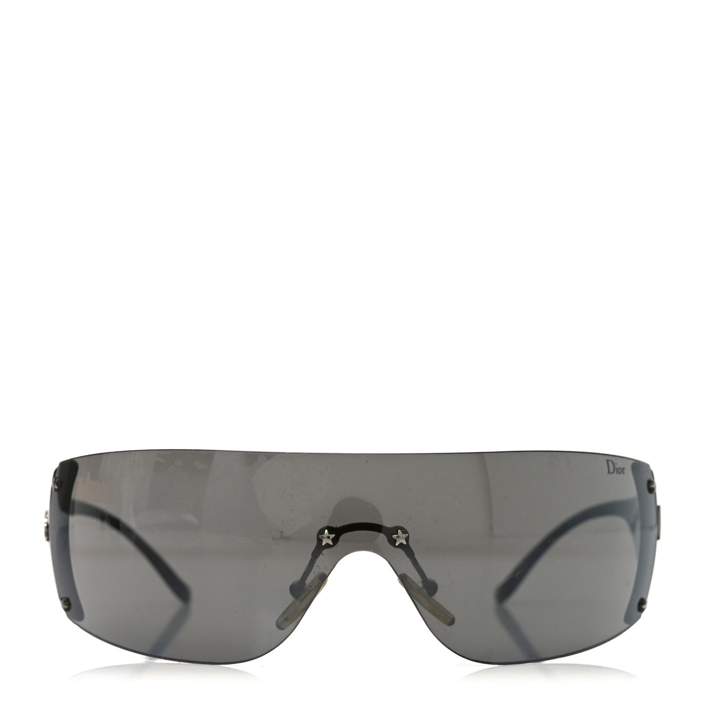 Acetate Shield Ski 6 Sunglasses Black