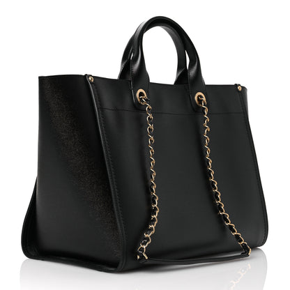 Chanel Caviar Medium Studded Deauville Tote Black 3 of 14