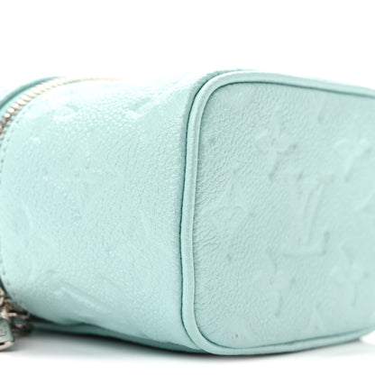 Louis Vuitton Empreinte Monogram Micro Vanity Pearly Lagoon Turquoise 9 of 14