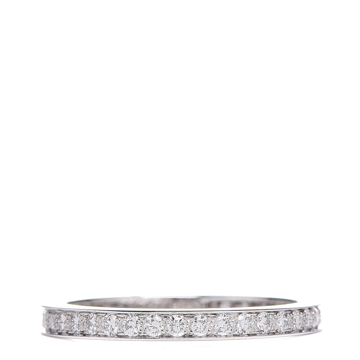 Platinum Diamond 2.1mm Romance Wedding Band Ring 47 4