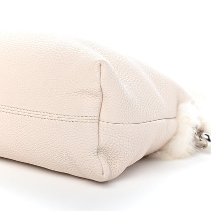 Burberry Prorsum Grainy Calfskin Mink Chain Bag Stone 8 of 8