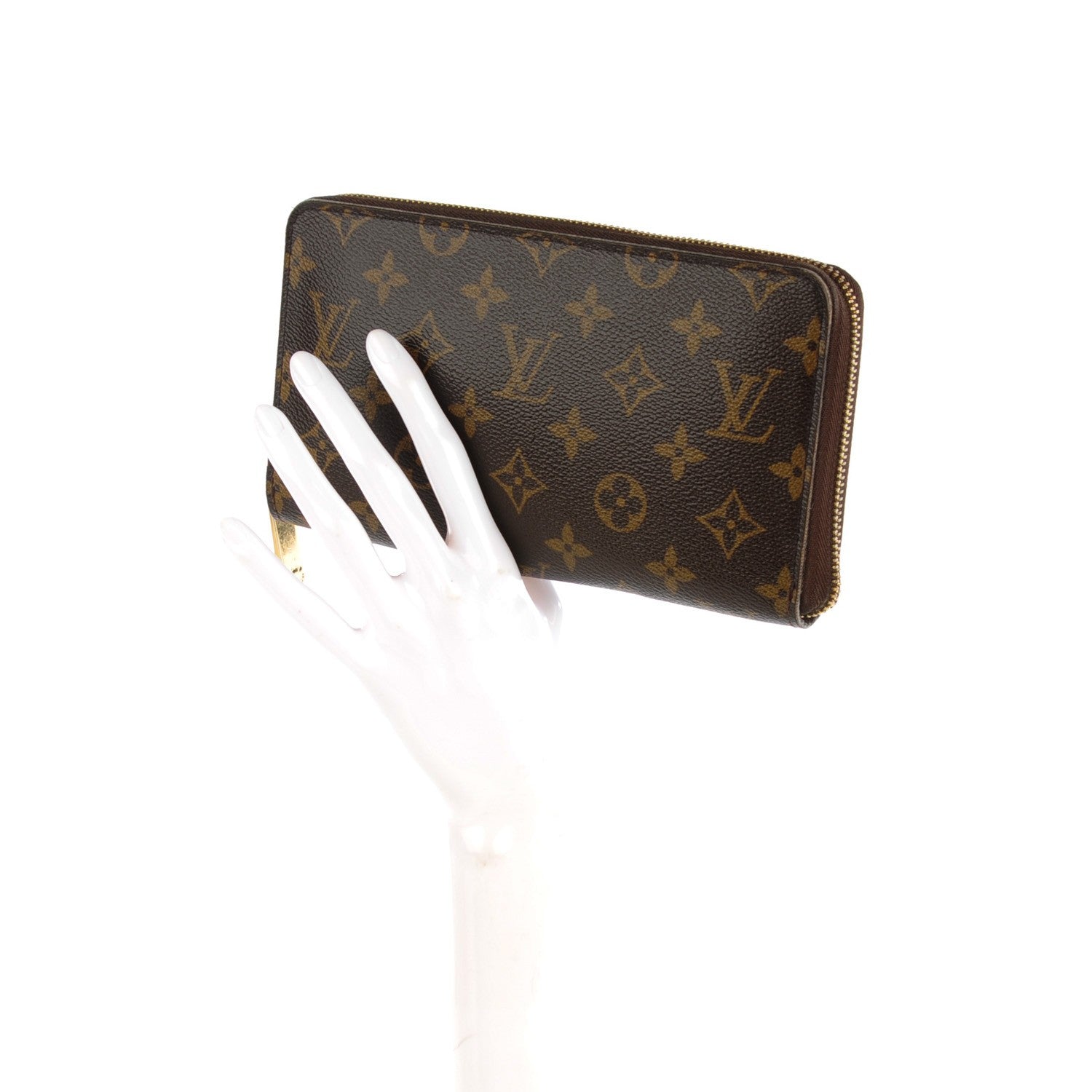Louis Vuitton Monogram Zippy Organizer Wallet 2 of 8