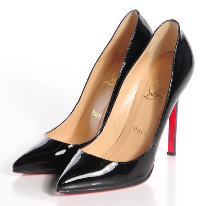 Christian Louboutin Patent Pigalle 120 Pumps 35.5 Black 3 of 6