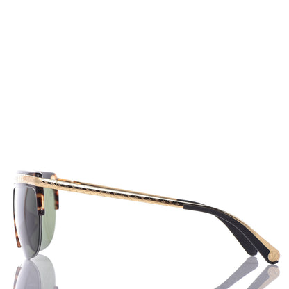 Louis Vuitton Acetate Sunglasses Z0977E Tortoise 3 of 6