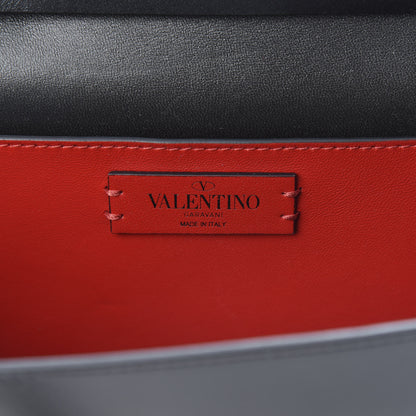 Valentino Garavani Calfskin VCase Chain Wallet Black 6 of 12