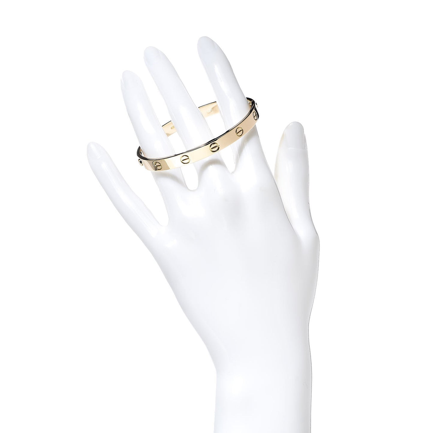 18K Yellow Gold LOVE Bracelet 17