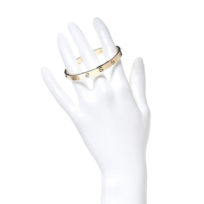 Cartier 18K Yellow Gold LOVE Bracelet 17 2 of 5