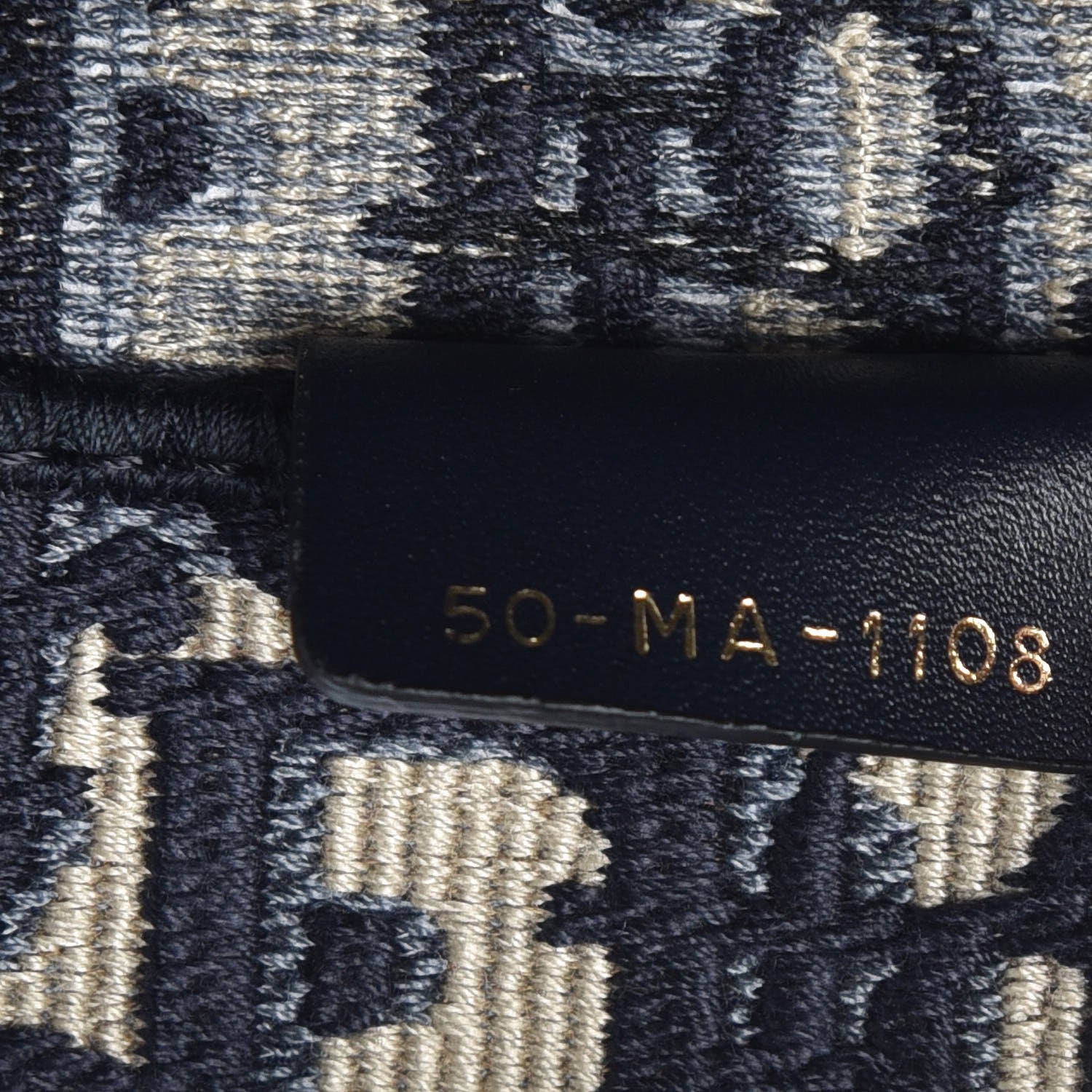 Christian Dior Oblique Book Tote Blue Multicolor 7 of 8