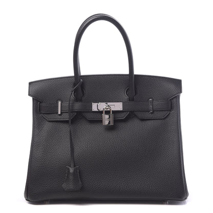 Hermes Togo Birkin 30 Black 1 of 12