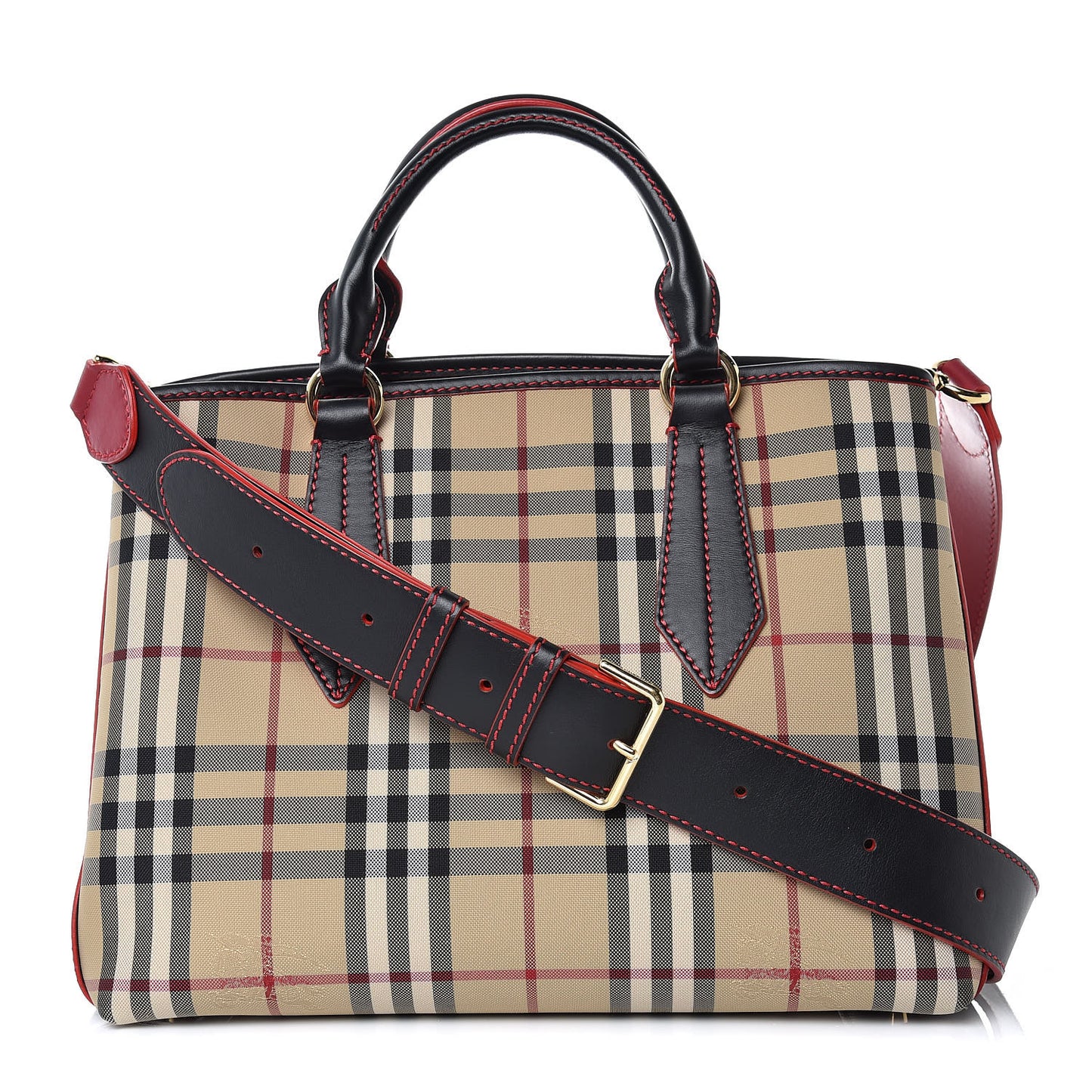 Horseferry Check Medium Ballingdon Tote Honey Black