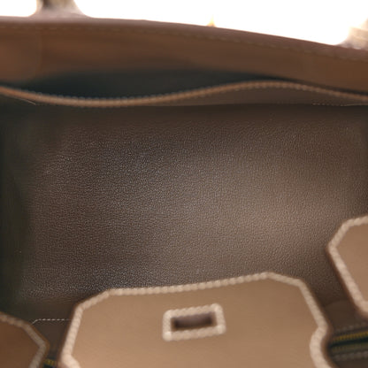 Hermes Epsom Birkin Sellier 30 Etoupe 5 of 15