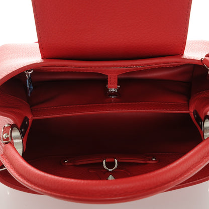 Louis Vuitton Taurillon Capucines PM Rubis 5 of 6