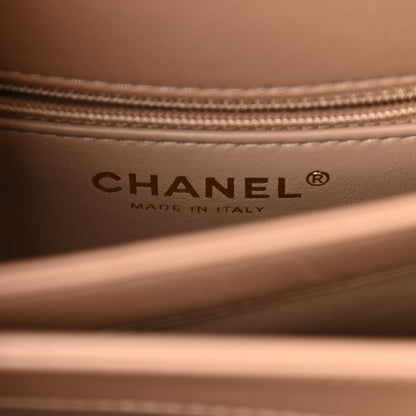 Chanel Lambskin Quilted Small Trendy CC Dual Handle Flap Bag Beige 6 of 10