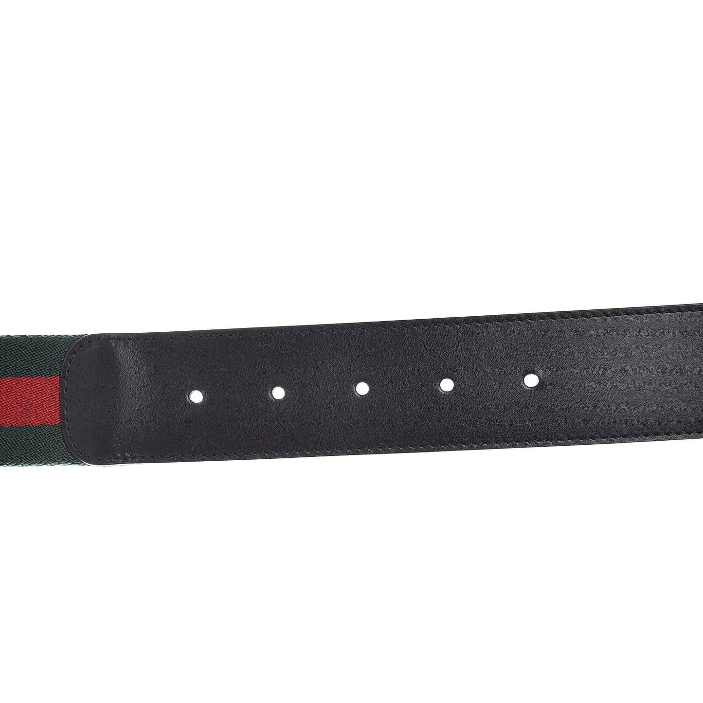 Calfskin Web Interlocking G Belt 120 48 Black